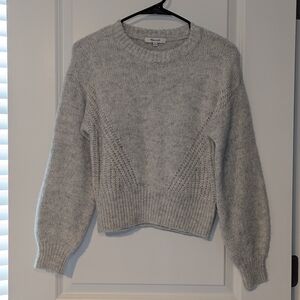 Madewell Heather Gray Crew Neck Sweater